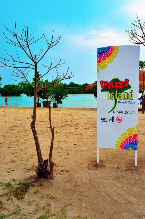 Pari Solata Seaview Homestay Syariah Kepulauan Seribu Kültér fotó