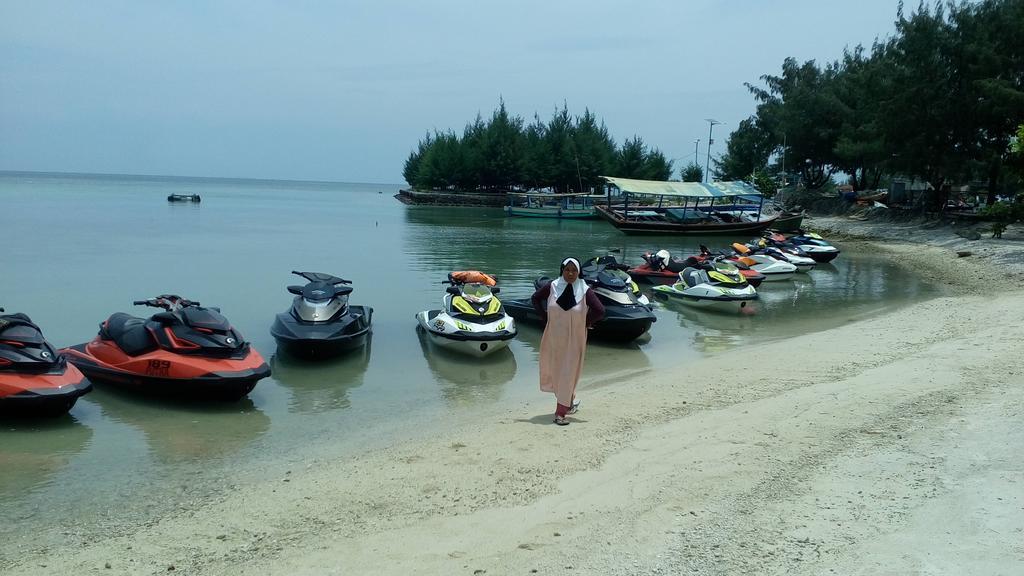 Pari Solata Seaview Homestay Syariah Kepulauan Seribu Kültér fotó